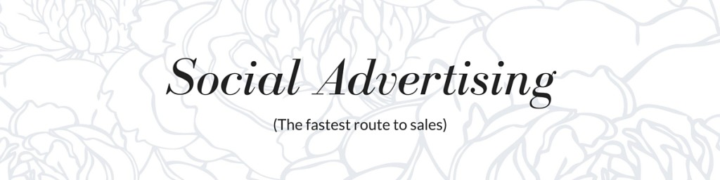 social advertising the fastest route to sales