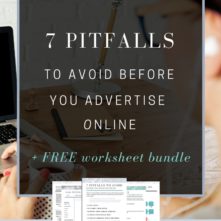 7 Pitfalls To Avoid Before You Advertise Online