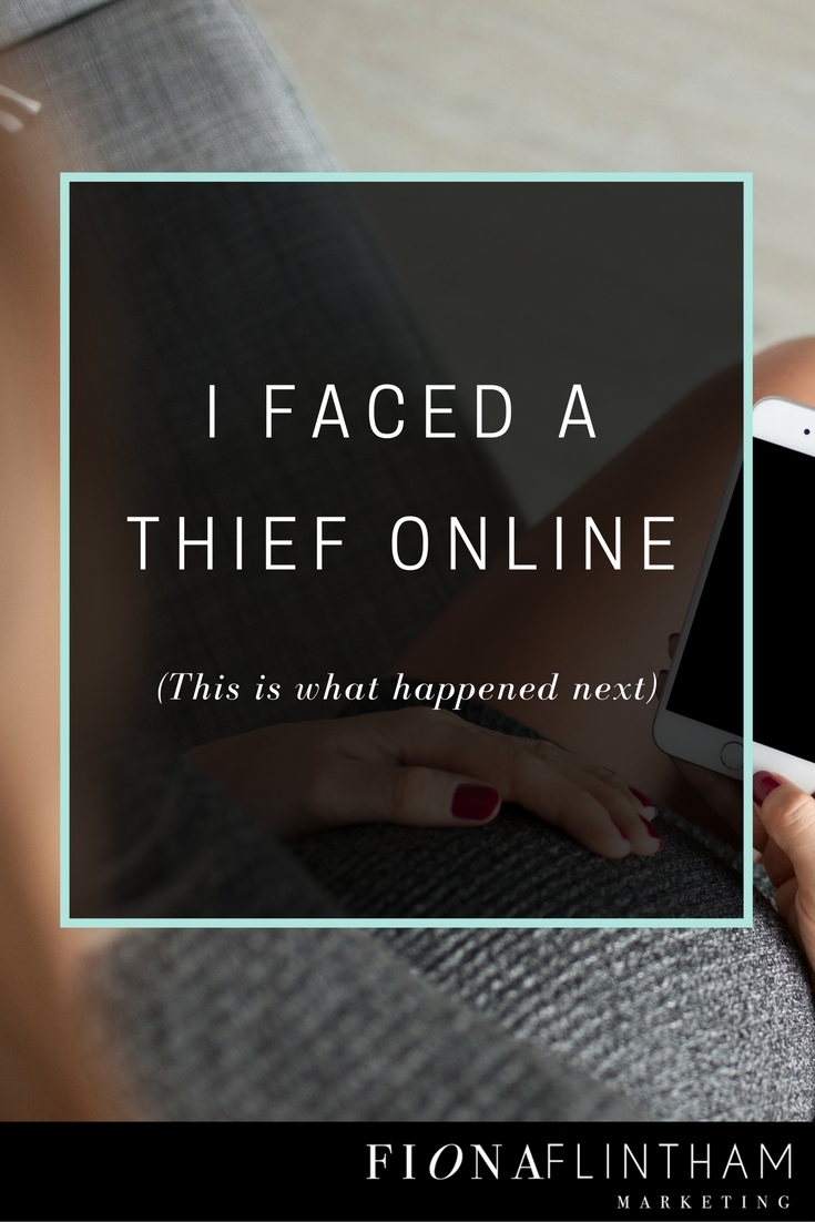 I Faced A Thief Online And This Is What Happened Next