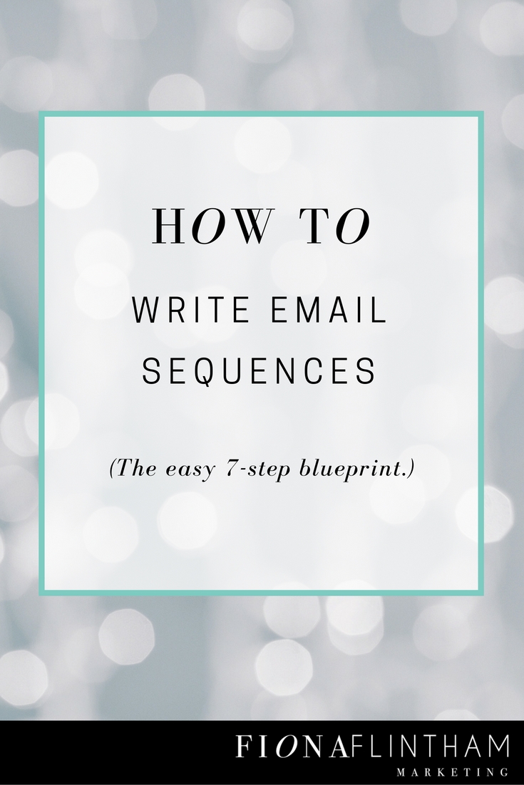How to write email sequences – The easy 7-Step Blueprint for newsletters